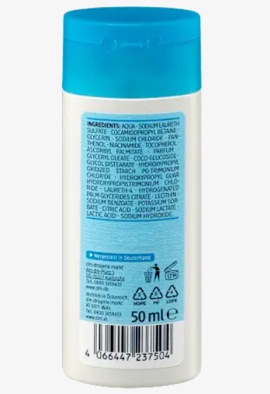 🧴 Shampooing Hydratant – format voyage 50 ml