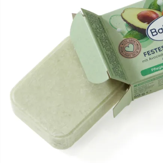 Shampooing solide à l’avocat & au lait d’amande – 60 g