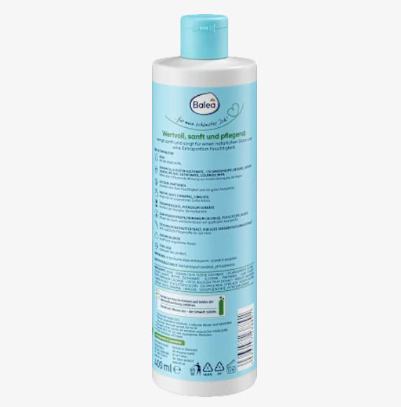Shampooing Natural Beauty à l’extrait d’hibiscus et au lait de coco, 400 ml