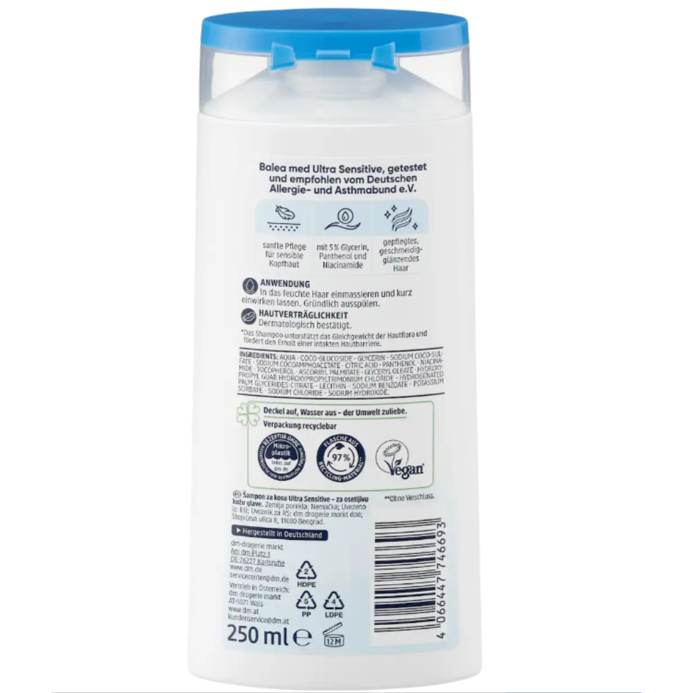 Shampooing Ultra-Sensible, 250 ml