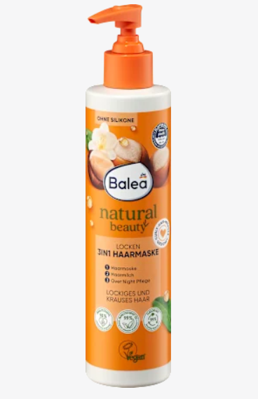 Masque capillaire 3-en-1 Natural Beauty Boucles – 250 ml