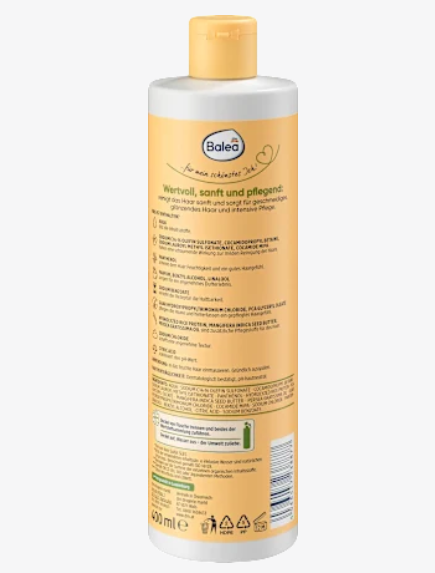 Shampooing Natural Beauty à l’huile d’avocat et au beurre de mangue – 400 ml